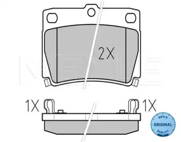 Дисковой тормозной механизм MEYLE для FORD ESCORT VII (GAL, AAL, ABL) RS Cosworth 4x4