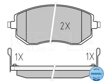 Запчасти для ТО MEYLE для SUBARU IMPREZA седан (GD) 2.0 WRX Turbo AWD