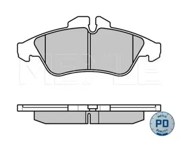 Дисковой тормозной механизм MEYLE для MERCEDES-BENZ SPRINTER 3-t Фургон (903) 308 CDI