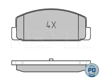Запчасти для ТО MEYLE для MAZDA 6 универсал (GH) 2.0 MZR-CD