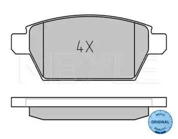 Дисковой тормозной механизм MEYLE для MAZDA 6 Hatchback (GG) 2.3