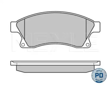 Дисковой тормозной механизм MEYLE для CHEVROLET CRUZE Station Wagon (J308) 1.4