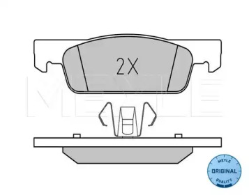 Дисковой тормозной механизм MEYLE для DACIA SANDERO II 1.5 dCi