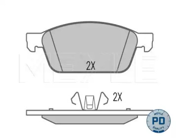 Запчасти для ТО MEYLE для FORD KUGA II (DM2) 1.6 EcoBoost 4x4