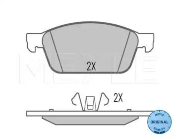 Запчасти для ТО MEYLE для FORD KUGA II (DM2) 1.6 EcoBoost 4x4