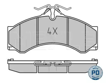 Дисковой тормозной механизм MEYLE для MERCEDES-BENZ SPRINTER 3-t Фургон (903) 308 CDI