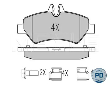 Дополнительные работы MEYLE для VW CRAFTER 30-50 c бортовой платформой/ходовая часть (2F_) 2.0 TDI