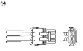 Датчик / зонд NGK для RENAULT CLIO I (B/C57_, 5/357_) 1.4