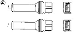 Выхлопная система NGK для PEUGEOT 405 I (15B) 1.9 SPort MI-16 4x4