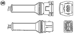 Электроника двигателя NGK для ALFA ROMEO 164 (164_) 3.0 24V (164.K1)