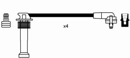 Система зажигания / накаливания NGK для FORD ESCORT VI (GAL) 1.8 XR3i 16V 4x4