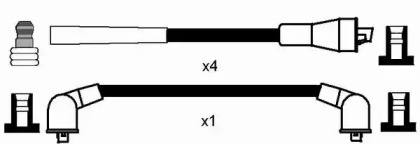 Система зажигания / накаливания NGK для FORD TRANSIT автобус (E_ _) 2.0 i (EBL, EDL, EGL, ESS, EUS)