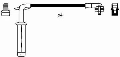 Система зажигания / накаливания NGK для FORD ORION III (GAL) 1.6 i