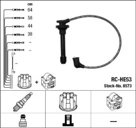 Свечной кабель / соединительные элементы NGK для HONDA CIVIC II Shuttle (EE) 1.5 i 16V (EE2)