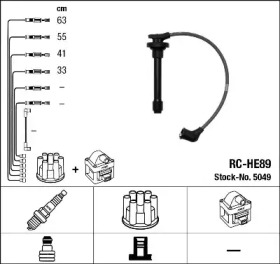 Свечной кабель / соединительные элементы NGK для HONDA PRELUDE IV (BB_) 2.0 i 16V (BB3)