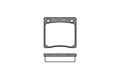 Дисковой тормозной механизм REMSA для NISSAN CHERRY (E10) I 1.0