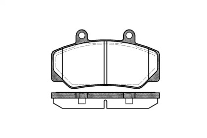 Дисковой тормозной механизм REMSA для VOLVO 940 II (944) 2.3 Turbo