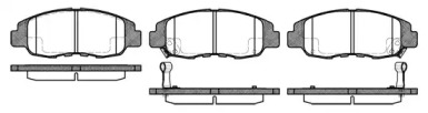 Дисковой тормозной механизм REMSA для HONDA CIVIC VII седан (ES, ET) 1.7 (EU3)