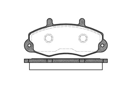 Дисковой тормозной механизм REMSA для FORD TRANSIT Фургон (E_ _) 2.0 i (EAL, EAS)