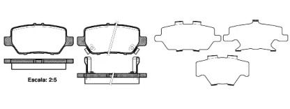 Дисковой тормозной механизм REMSA для HONDA LEGEND IV (KB_) 3.5 V6 4WD (KB1)