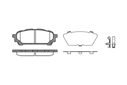 Запчасти для ТО REMSA для SUBARU IMPREZA седан (GD) 2.0 WRX Turbo AWD