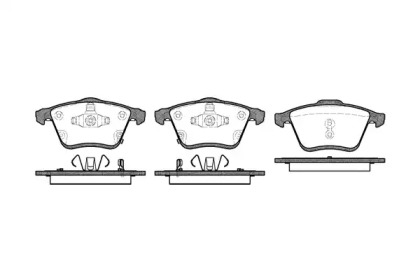 Дисковой тормозной механизм REMSA для MAZDA 6 Hatchback (GG) 2.3