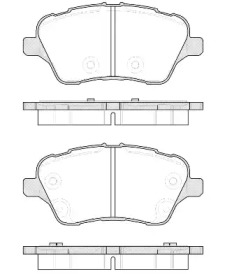 Тормозные колодки REMSA для FORD FIESTA VI 1.5 TDCi