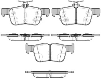 Запчасти для ТО REMSA для FORD MONDEO V Хэтчбек 2.0 TDCi Bi-Turbo