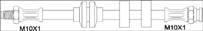 тормозные шланги REMSA для ALFA ROMEO 146 (930_) 1.9 JTD (930.B4B)