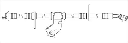 тормозные шланги REMSA для HONDA CIVIC II Shuttle (EE) 1.5 i 16V (EE2)