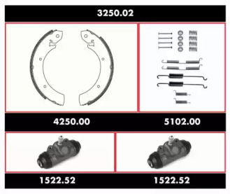 Барабанный тормозной механизм REMSA для NISSAN TRADE c бортовой платформой/ходовая часть 2.0 D