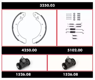 Барабанный тормозной механизм REMSA для NISSAN TRADE c бортовой платформой/ходовая часть 2.8 D