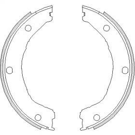 Тормоза REMSA для FORD ESCORT VI (GAL) 1.8 XR3i 16V 4x4