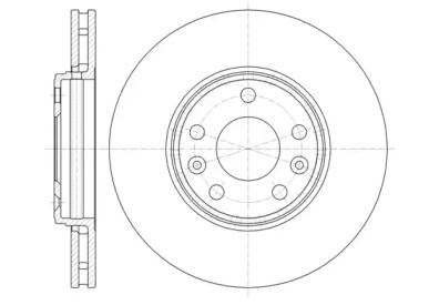 Тормозной диск REMSA для RENAULT MEGANE III купе (DZ0/1_) 2.0 R.S.