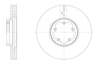 Дисковой тормозной механизм REMSA для FORD TRANSIT CUSTOM автобус 2.2 TDCi