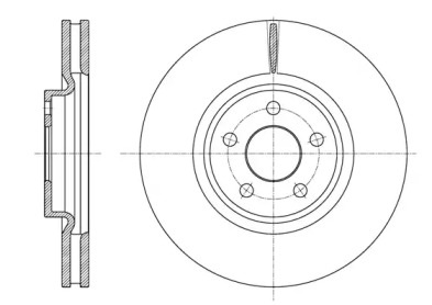 Тормозной диск REMSA для FORD GALAXY 2.0 TDCi