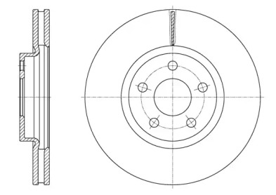 Тормозной диск REMSA для FORD GALAXY 2.0 TDCi
