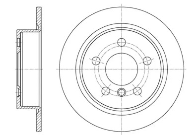 Дисковой тормозной механизм REMSA для MINI MINI Кабриолет (F57) Cooper S