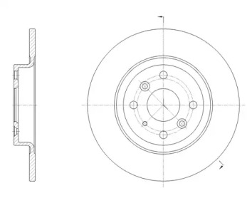 Дисковой тормозной механизм REMSA для MAZDA 2 (DL, DJ) 1.5