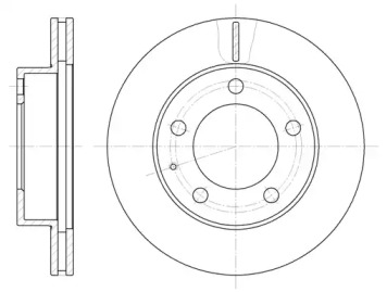 Дисковой тормозной механизм REMSA для MAZDA 626 IV Hatchback (GE) 2.0 i