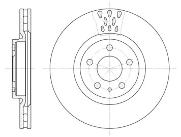 Тормозной диск REMSA для ALFA ROMEO 164 (164_) 3.0 24V (164.K1)