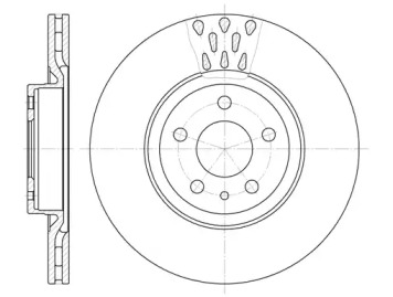 Тормозной диск REMSA для ALFA ROMEO 164 (164_) 3.0 24V (164.K1)