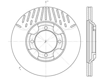 Дисковой тормозной механизм REMSA для MAZDA 323 III Hatchback (BF) 1.6 GT Turbo (BF1)