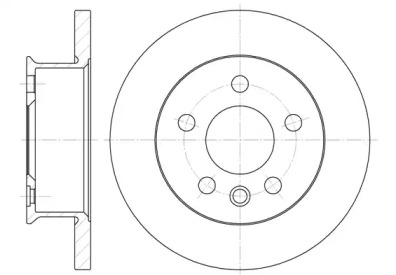 Дисковой тормозной механизм REMSA для VW TRANSPORTER IV c бортовой платформой/ходовая часть (70XD) 1.9 TD