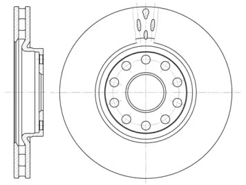 Тормозной диск REMSA для ALFA ROMEO 164 (164_) 3.0 24V (164.K1)