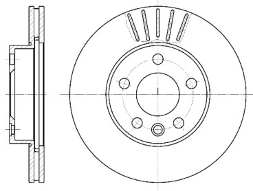 Дисковой тормозной механизм REMSA для VW TRANSPORTER IV c бортовой платформой/ходовая часть (70XD) 1.9 TD