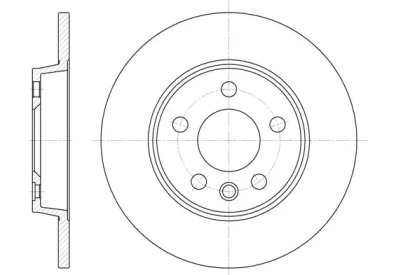 Дисковой тормозной механизм REMSA для VW TRANSPORTER IV c бортовой платформой/ходовая часть (70XD) 1.9 TD