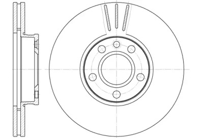 Тормозной диск REMSA для VW TRANSPORTER IV c бортовой платформой/ходовая часть (70XD) 2.5 Syncro
