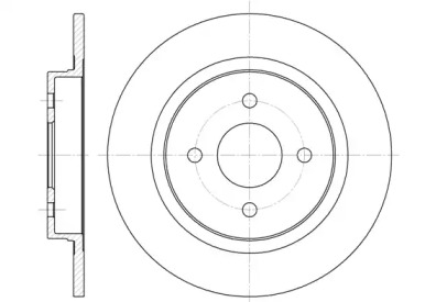 Дисковой тормозной механизм REMSA для FORD FOCUS Turnier (DNW) ST170