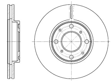 Дисковой тормозной механизм REMSA для HONDA JAZZ II (GD_, GE3, GE2) 1.2 i-DSI (GD5, GE2)